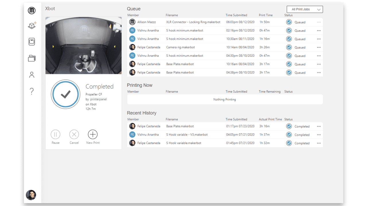 MakerBot CloudPrint MakerBot Australia 3D Printers