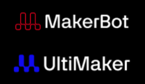 MakerBot Logo Horizontal White